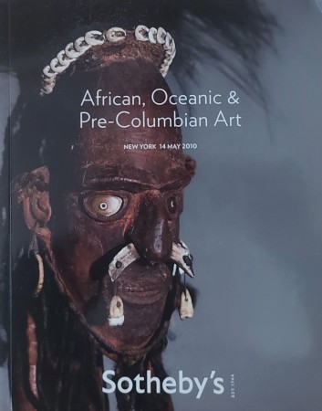 First  cover of 'AFRICAN, OCEANIC & PRE-COLUMBIAN ART.'