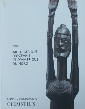 First  cover of 'ART AFRICAIN ET OCÉANIEN. MARDI 10 DÉCEMBRE 2013.'