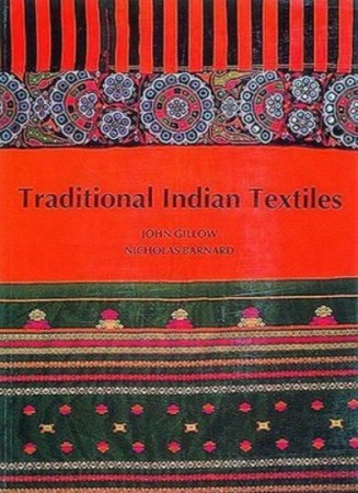 First  cover of 'TRADITIONAL INDIAN TEXTILES.'