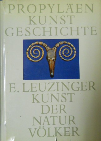 First  cover of 'KUNST DER NATURVÖLKER.'