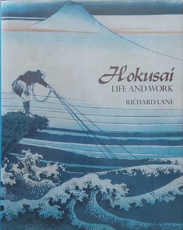 First  cover of 'HOKUSAI. LIFE AND WORK.'