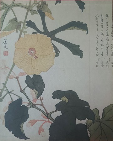 First  cover of 'THE UNINHIBITED BRUSH. JAPANESE ART IN THE SHIJO STYLE.'
