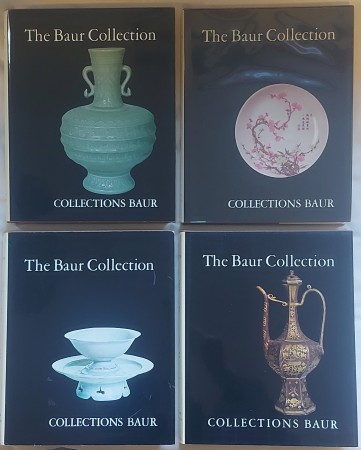 First  cover of 'THE BAUR COLLECTION: CHINESE CERAMICS. COMPLETE SET  IN FOUR VOLUMES.'