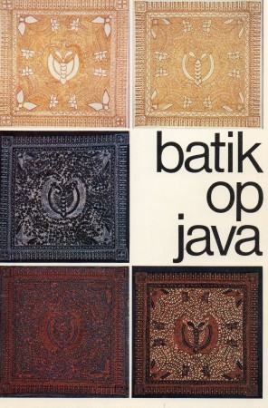 First  cover of 'BATIK OP JAVA.'