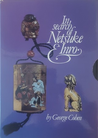 First  cover of 'IN SEARCH OF NETSUKE AND INRO.'