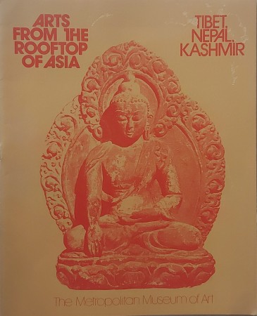 First  cover of 'ARTS FROM THE ROOFTOP OF ASIA. TIBET, NEPAL, KASHMIR.'