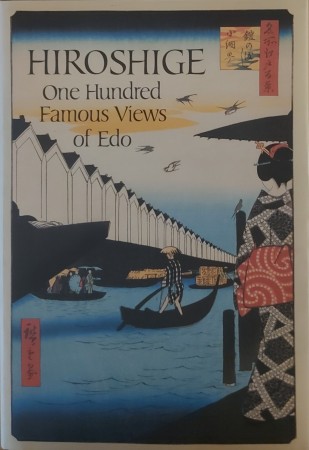 First  cover of 'HIROSHIGE. ONE HUNDRED FAMOUS VIEWS OF EDO. (First edition).'