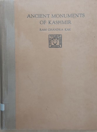 First  cover of 'ANCIENT MONUMENTS OF KASHMIR.'