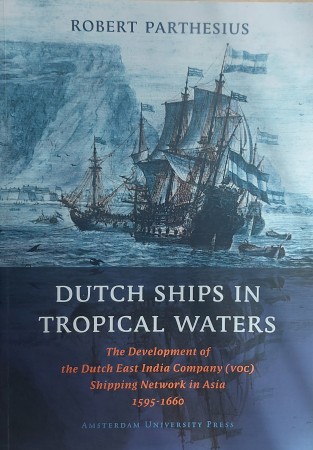 First  cover of 'DUTCH SHIPS IN TROPICAL WATERS.'