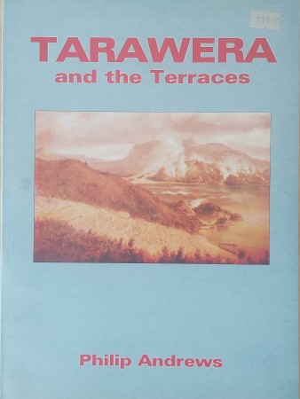 First  cover of 'TARAWERA AND THE TERRACES.'