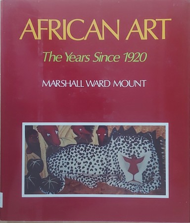 First  cover of 'AFRICAN ART. THE YEARS SINCE 1920.'