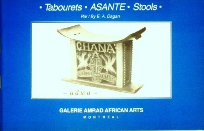 First  cover of 'ASANTE STOOLS/TABOURETS.'