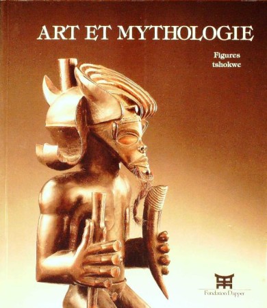 First  cover of 'ART ET MYTHOLOGY. FIGURES TSHOKWE.'