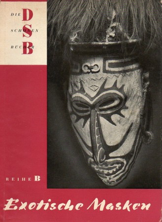 First  cover of 'EXOTISCHE MASKEN.'