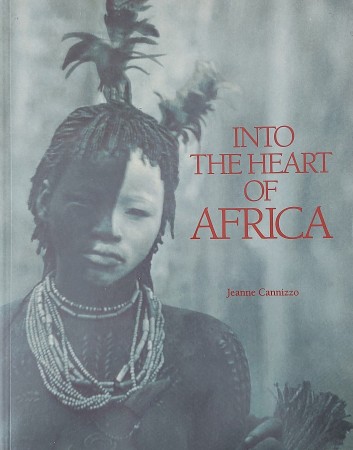 First  cover of 'INTO THE HEART OF AFRICA.'