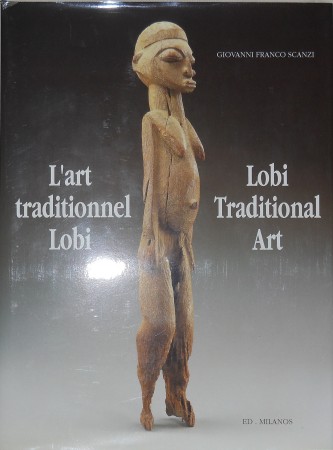 First  cover of 'LOBI TRADITIONAL ART/L'ART TRADITIONNEL LOBI.'