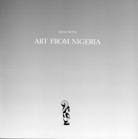 First  cover of 'ART FROM NIGERIA.'