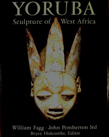 First  cover of 'YORUBA. SCULPTURE OF WEST AFRICA.'
