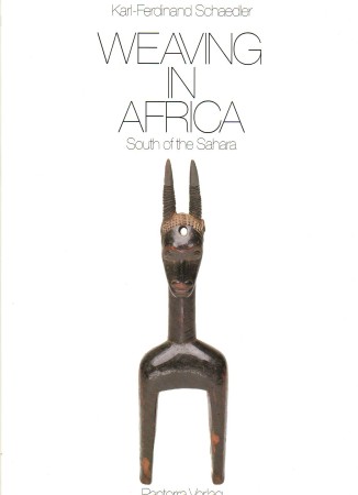 First  cover of 'WEAVING IN AFRICA. SOUTH OF THE SAHARA.'