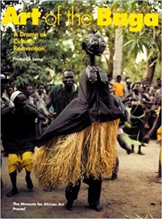 First  cover of 'ART OF THE BAGA. A DRAMA OF CULTURAL RE-INVENTION.'