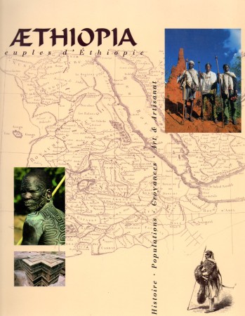 First  cover of 'AETHIOPIA. PEUPLES D'ETHIOPIE.'