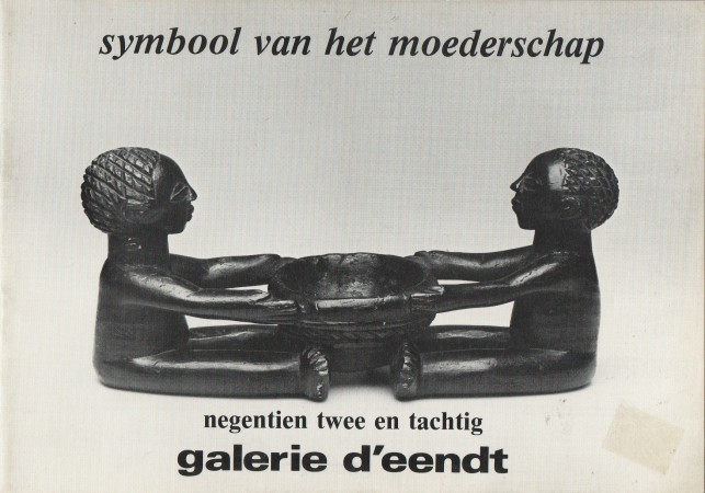 First  cover of 'SYMBOOL VAN HET MOEDERSCHAP.'