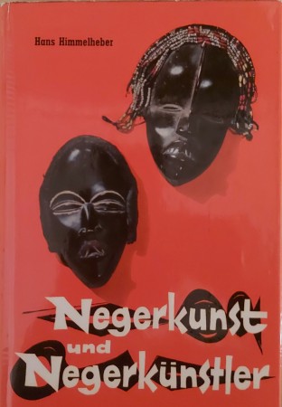 First  cover of 'NEGERKUNST UND NEGERKÜNSTLER.'