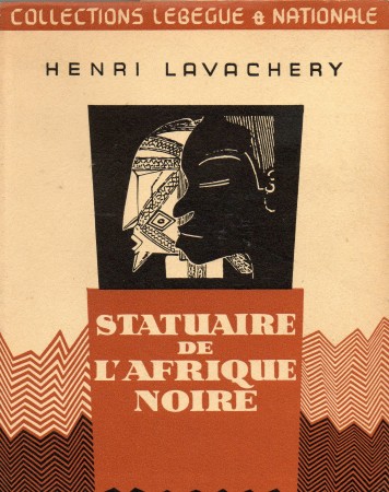 First  cover of 'STATUAIRE DE L'AFRIQUE NOIRE.'