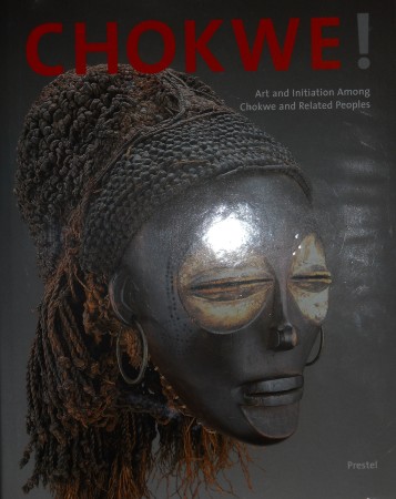 First  cover of 'CHOKWE! ART AND INITIATION AMONG CHOKWE AND RELATED PEOPLES.'