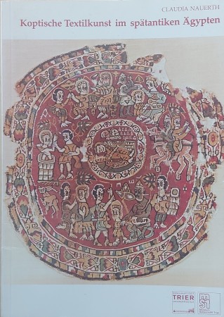 First  cover of 'KOPTISCHE TEXTILKUNST IM SP&AumlTANTIKEN &AumlGYPTEN.'