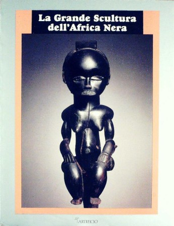 First  cover of 'LA GRANDE SCULTURA DELL' AFRICA NERA.'