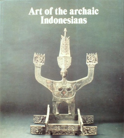 First  cover of 'ART OF THE ARCHAIC INDONESIANS.'