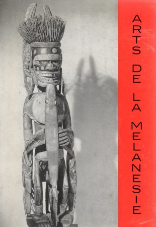 First  cover of 'ARTS DE LA MELANESIE.'