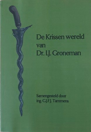 First  cover of 'DE KRISSENWERELD VAN DR. I.J. GRONEMAN.'