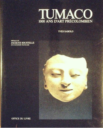 First  cover of 'TUMACO. 1000 ANS D'ART PRÉCOLOMBIEN.'
