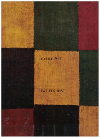 First  cover of 'TEXTILE ART, A PERSONAL CHOICE/  TEXTIELKUNST, EEN PERSOONLIJKE KEUZE.'