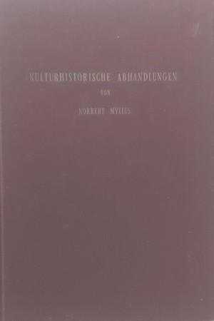 First  cover of 'INDONESIEN. EIN KULTURHISTORISCHER UEBERBLICK.'