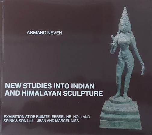 First  cover of 'NEW STUDIES INTO INDIAN AND HIMALAYAN SCULPTURE.'