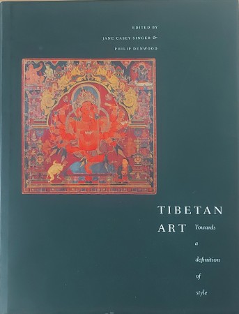 First  cover of 'TIBETAN ART. TOWARDS A DEFINITION OF STYLE.'