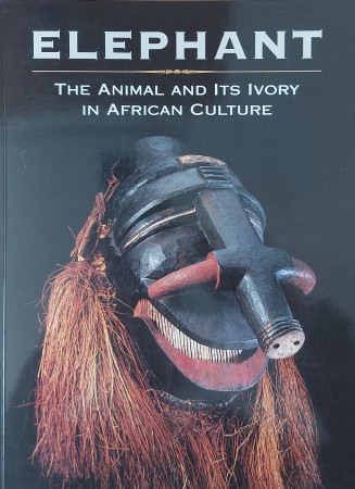 First  cover of 'ELEPHANT. THE ANIMAL AND ITS IVORY IN AFRICAN CULTURE.'