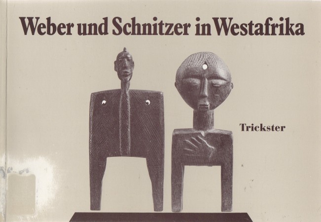 First  cover of 'WEBER UND SCHNITZER IN WESTAFRIKA.'