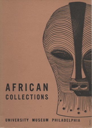 First  cover of 'THE AFRICAN COLLECTIONS OF THE UNIVERSITY MUSEUM. AFRIKA.'