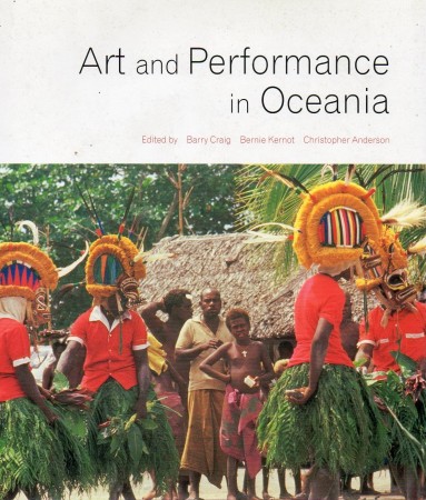 First  cover of 'ART AND PERFORMANCE IN OCEANIA.'