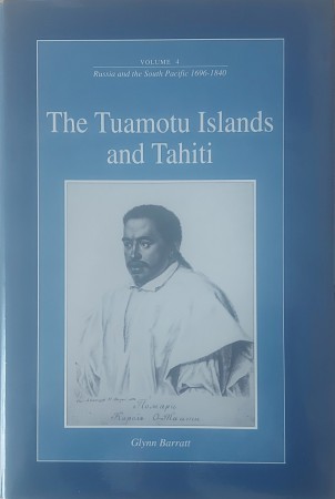 First  cover of 'THE TUAMOTO ISLANDS AND TAHITI.'