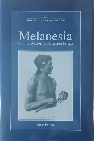 First  cover of 'MELANESIA AND THE WESTERN POLYNESIAN FRINGE.'