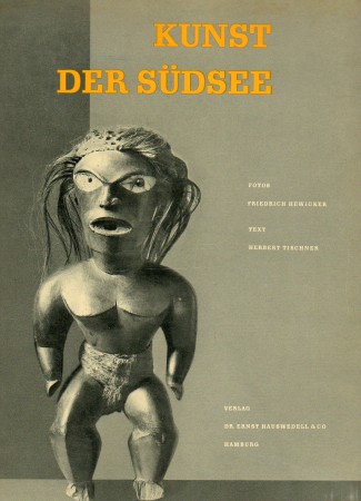 First  cover of 'KUNST DER SÜDSEE.'