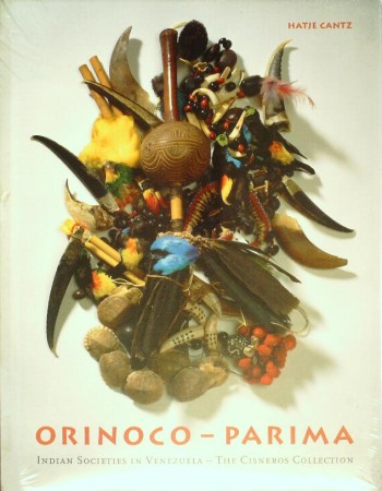 First  cover of 'ORINOCO-PARIMA. INDIAN SOCIETIES IN VENEZUELA. THE CISNEROS COLLECTION.'