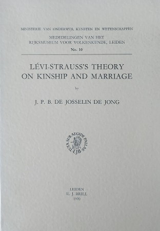 First  cover of 'LÉVI-STRAUSS'S THEORY ON KINSHIP AND MARRIAGE.'