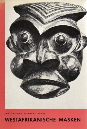 First  cover of 'WESTAFRIKANISCHE MASKEN.'