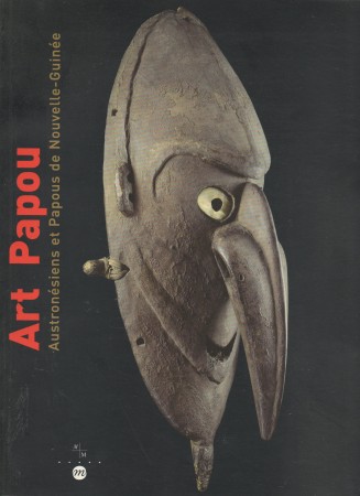First  cover of 'ART PAPOU AUSTRONÉSIENS ET PAPOUS DE NOUVELLE-GUINÉE.'